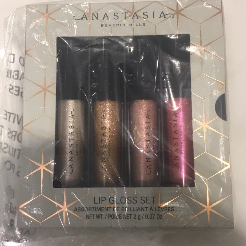 Anastasia lip gloss set new unopened NWT